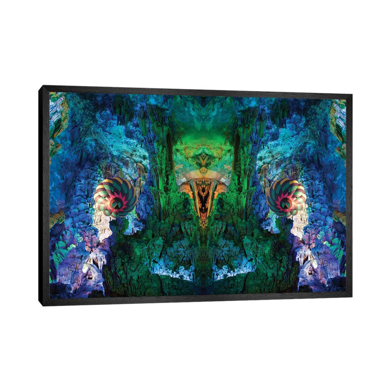 Cavern by Shay Kun - Gallery-Wrapped Canvas Giclée on Canvas, Black Framed, 66.04 cm H x 45.72 cm W