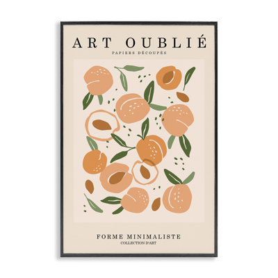  Peaches Gallery Poster Framed Giclee Art by Incado