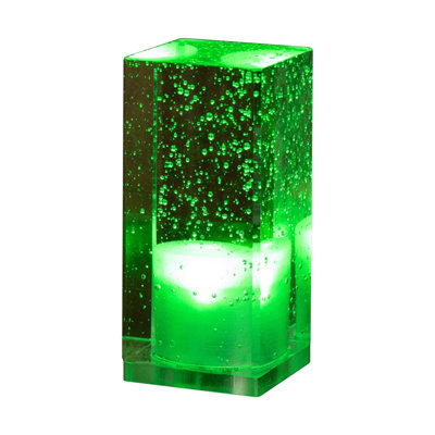 Bar Lampe de bureau à DEL Lampe de cristal rechargeable de restaurant Lampe de chevet KTV Petite lampe de table décorative