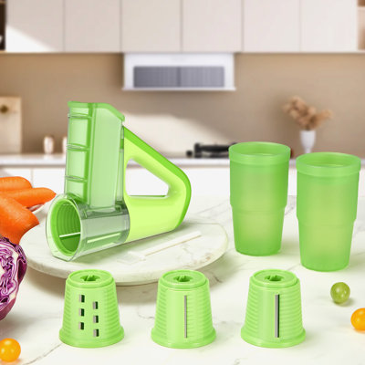 Electric Vegetable Slicer Handheld Cordless Salad Shooter