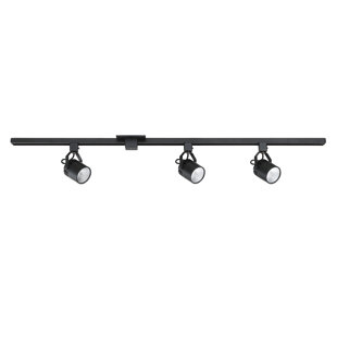 Ensemble de rail d’éclairage à 3 lumières 48 "