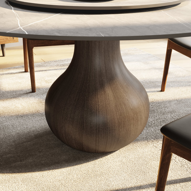 Table de salle à manger Ikerne, H 29,52 po x L 53,15 po x l 53,15 po