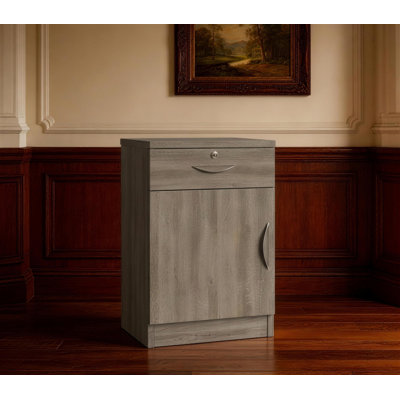 1 -Door 1 -Drawer Storage Cabinet