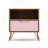 Rockefeller 20" Nightstand In Pink (1-Drawer)-1962341701
