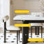 Combinaison de table de salle à manger luxueuse et de chaises-106297176