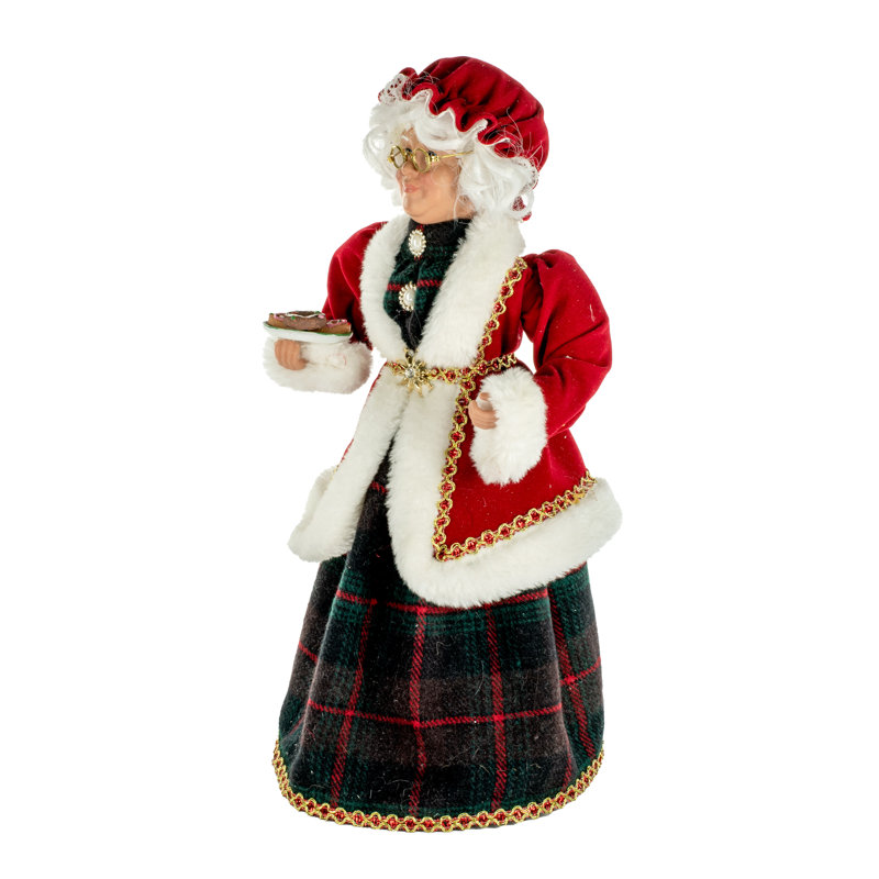 Père noël traditionnel plumes épaisses