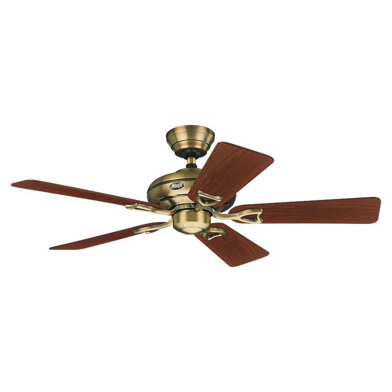 Quiana 107cm Ceiling Fan, Brass Antique