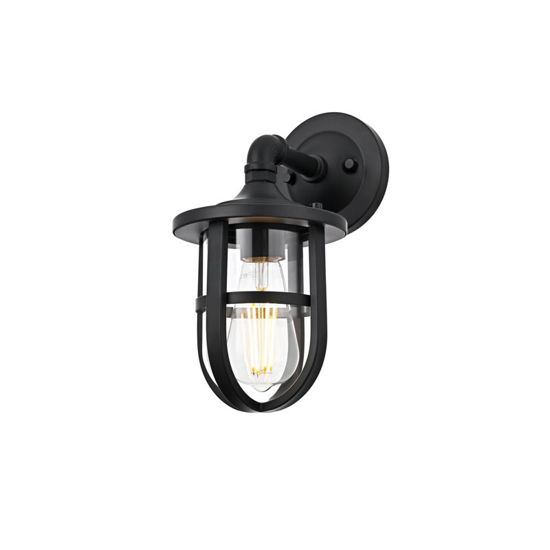 Hugo Outdoor Wall sconce in Black