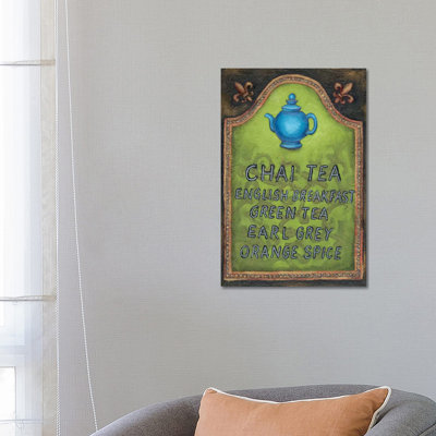Tea by Will Rafuse - Wrapped Canvas Gallery-Wrapped Canvas Giclée