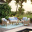 Always Greener Cobalt/Green Handwoven Indoor/Outdoor Rug-68047632