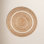Donegan Tan Ivory Round Hand-Braided Jute Rug