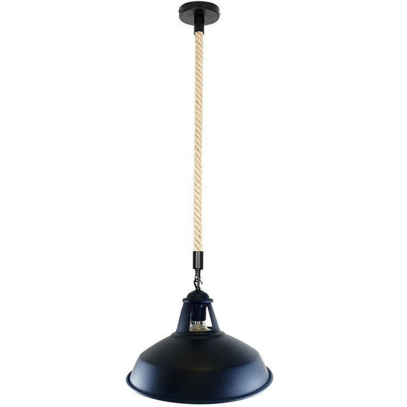 Cates 1 - Light Dome Pendant, Black