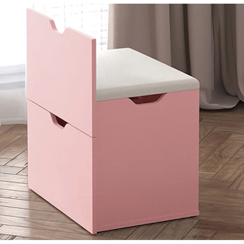 Ensemble de coiffeuse 3 en 1 multifonctionnel, Rose