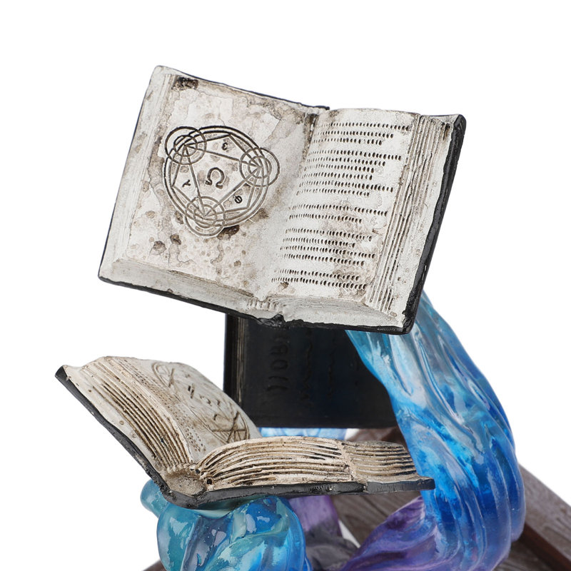 Ornement en forme de tour de livre orné de grandes décorations personnalisées pour comptoir de bureau