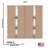 84'' Buildings & Architecture Cardboard Standup