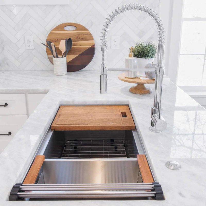 Robinet de cuisine Allora USA, Chrome