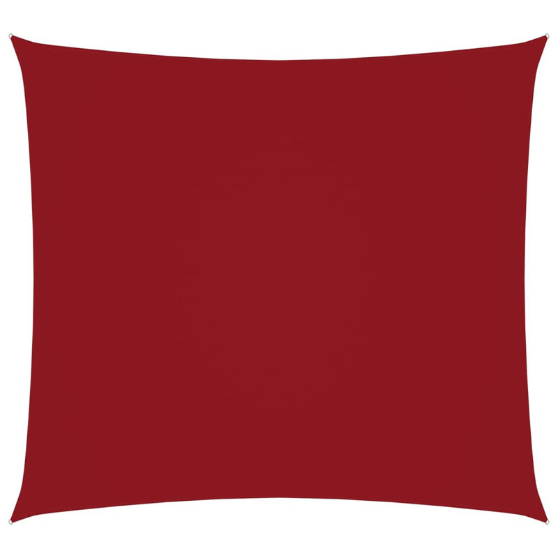 Aadje 4.5m x 4.5m Square Shade Sail, Red