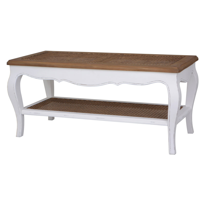 Madison Coffee Table, White/Black