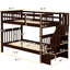 Lit superposé Twintwin avec rangement spacieux et garde-corps pour le rangement dans la chambre à coucher, utilisation-2077399210