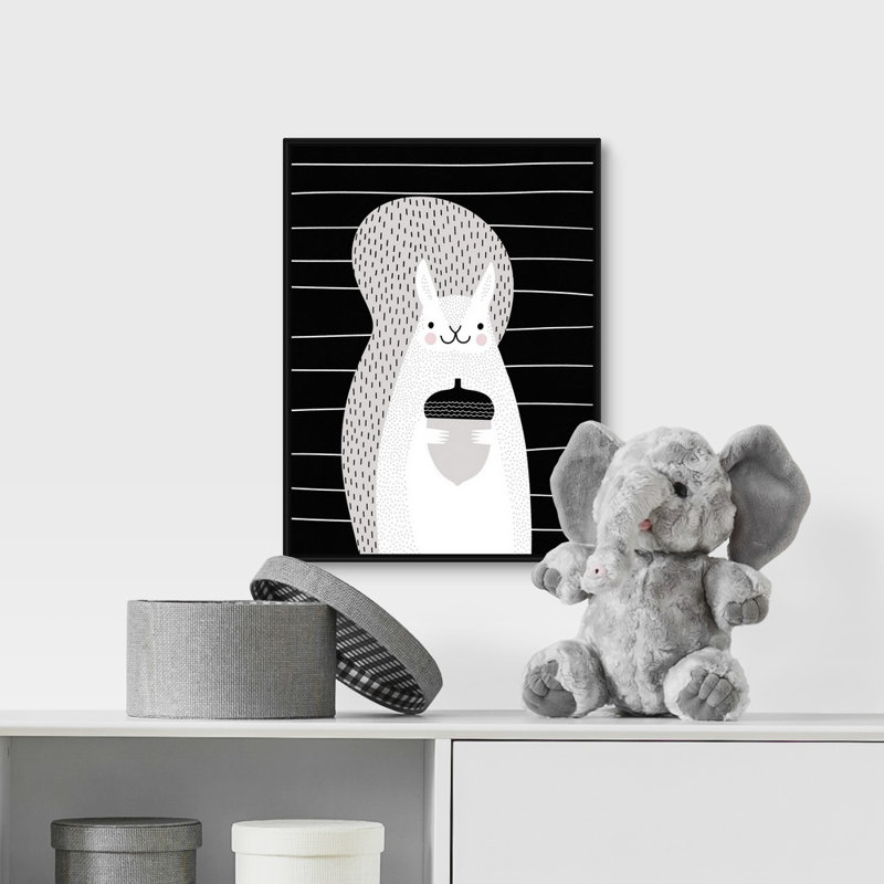 Art sur toile Shephard, H 16 po x l 12 po x P 1,75 po, Cadre flottant noir