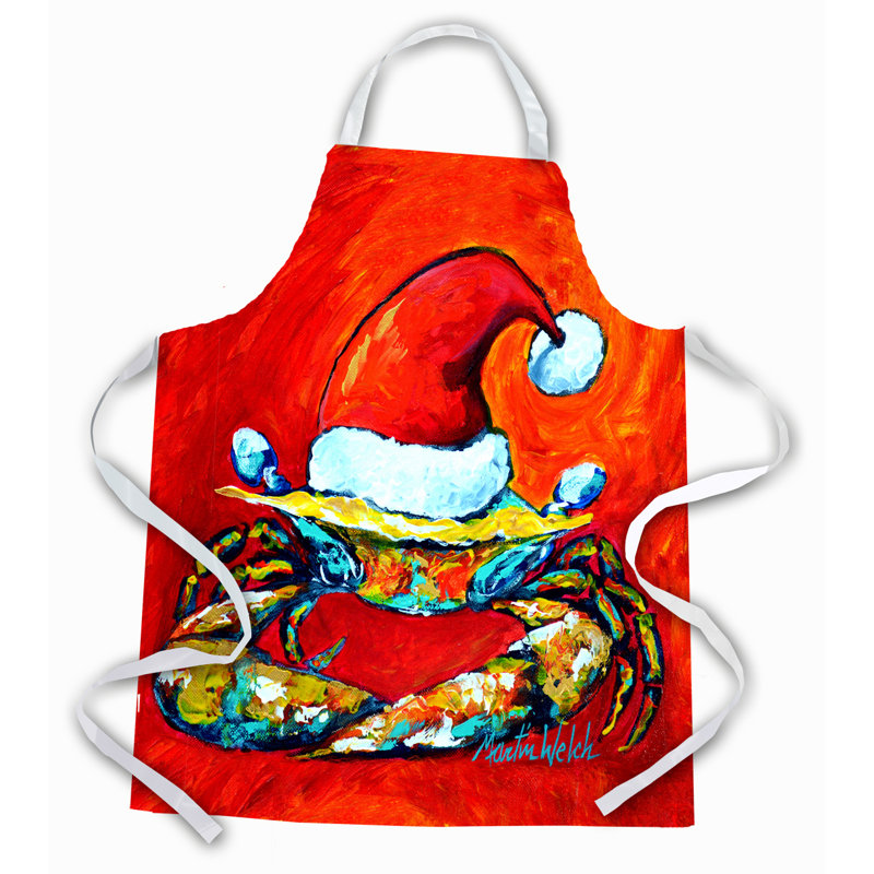 Christmas No Pattern Bib Apron