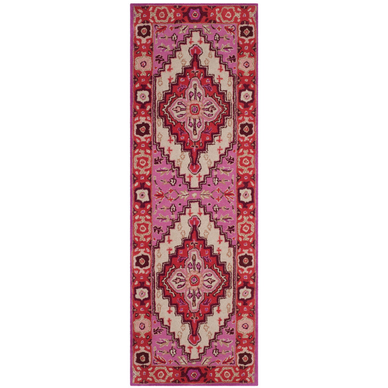 Blokzijl Hand Tufted Wool Oriental Rug, Runner 2'3" x 8'