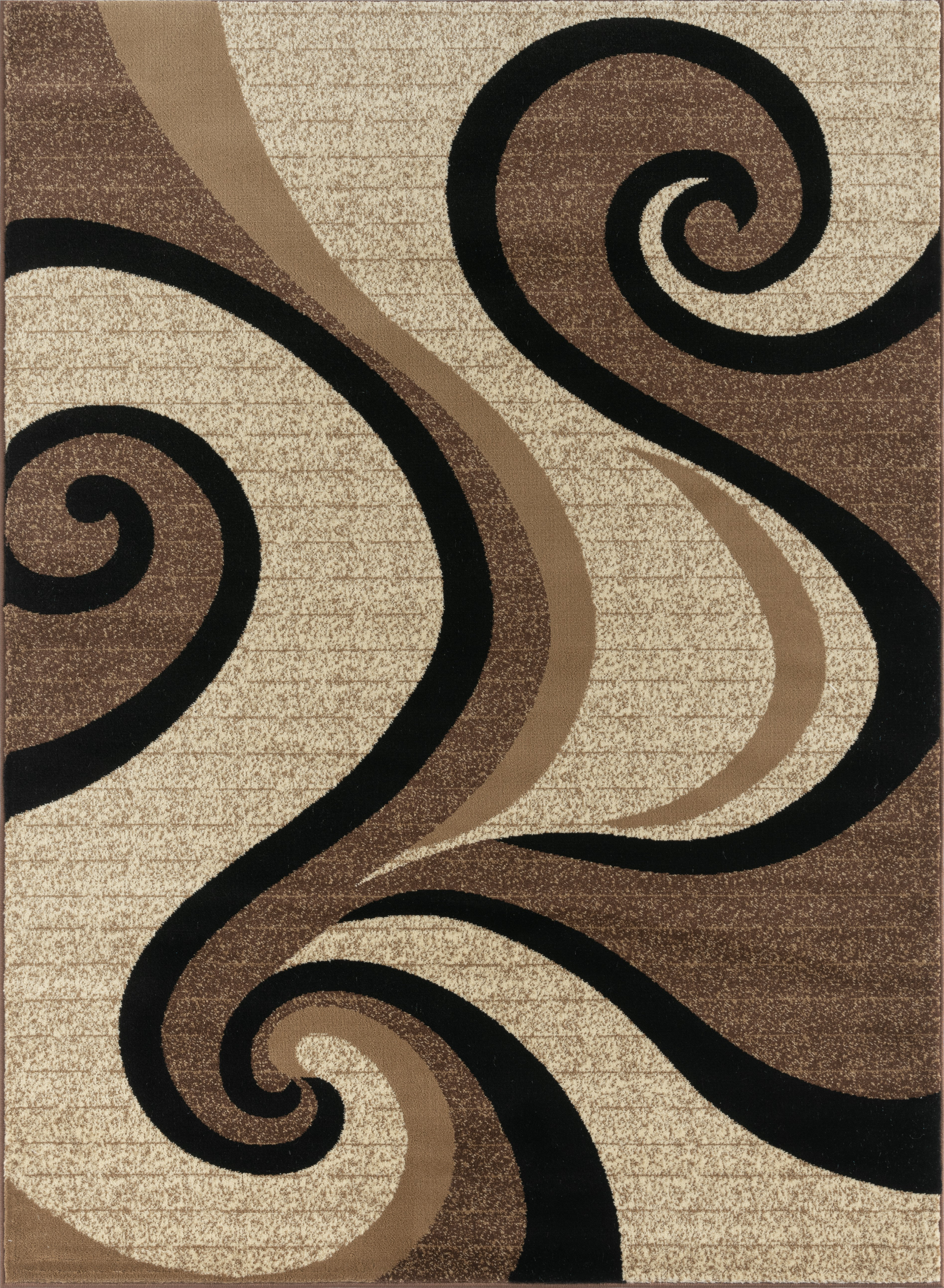 Allstar Rugs Brown Area Rug Size: 5'2 inch x 7'2 inch