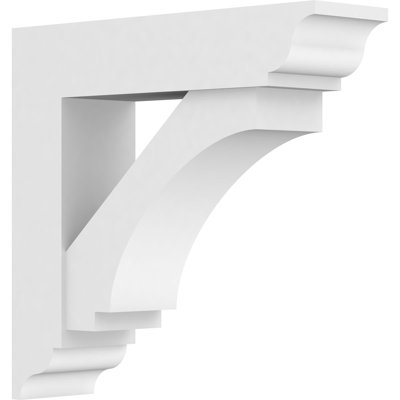 Support standard en PVC de qualité architecturale avec extrémités traditionnelles