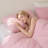 100% Cotton Body Pillow Cover, 20 x 54, Washed Cotton Pink Gingham Pillowcase, Soft Breathable Pillow Cover for Bed-133666082