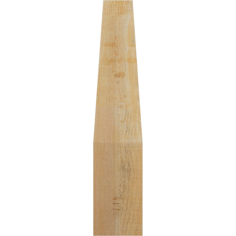 Attelle de genou Funston, Sapin de Douglas, Brute, H 36 po x l 6 po x P 28 po