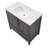 Catrine 36 " W Freestanding Standard Free Standing 1 Single Vanity Bathroom Vanity With Engineered Stone Top