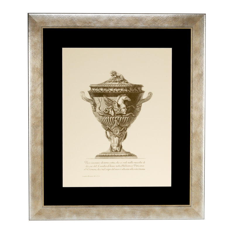 Antique Vases Print by Giovanni Battista