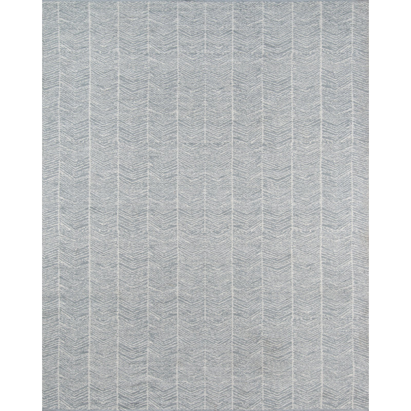 Easton Geometric Area Rug in Gray, Rectangle 3'6" x 5'6"