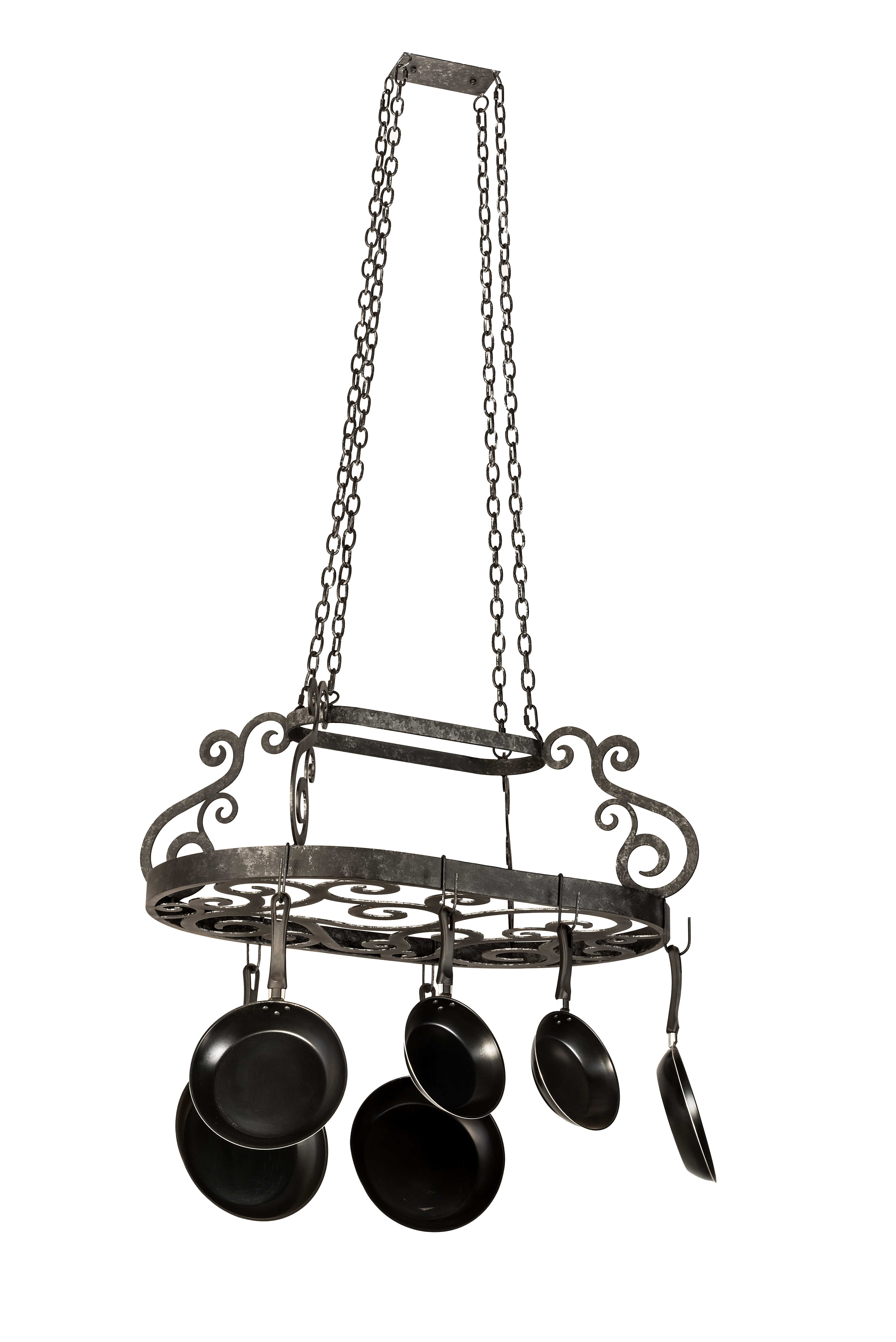 Meyda Lighting Neo Handcrafted Hanging Pot Rack | Wayfair