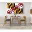 «Maryland State Flag», impression sur toile tendue-1987803693