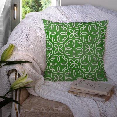  Coussin extérieur géométrique Cirlce on Green
