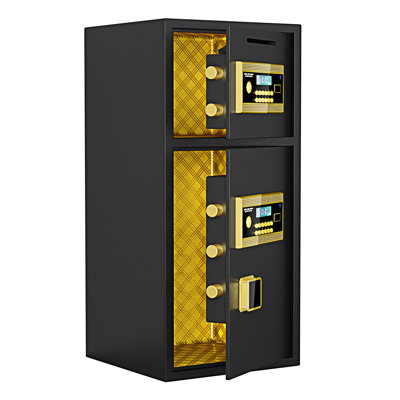 Large Double-Door Coin-Operated Safe