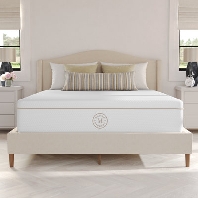 Martha Stewart Sleepcomplete Premium Medium-Plush Dual-Action Cooling Memory Foam Mattress In A Box