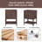 23.7'' Single Bathroom Vanity Base Only-90652543