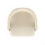 Chaise en cuir texturé Luce-947329168