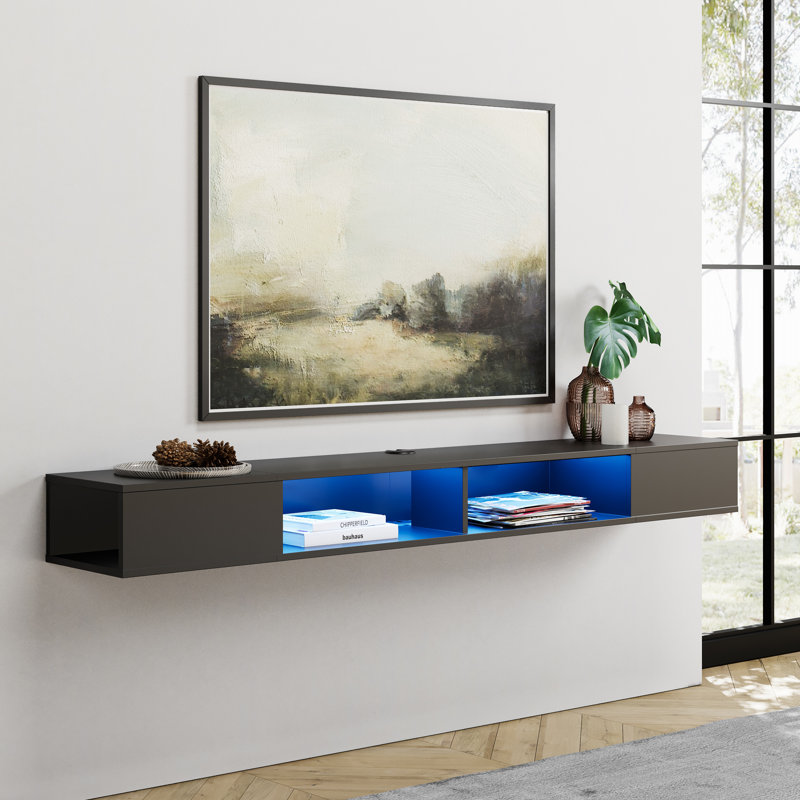 Floating for TVs up to 75, 10.8, Brown