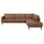 Linhart 6 Seater Faux Leather Corner Sofa-922296334-922296333
