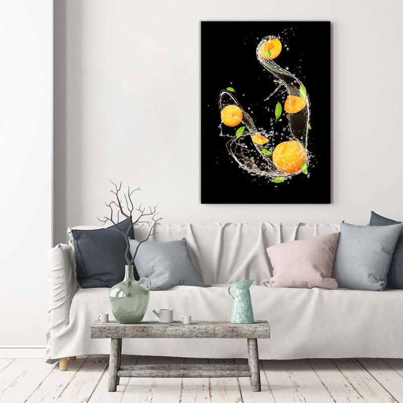 Oranges - Wrapped Canvas Print