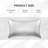 Silk LIke Pillowcase Bed Pillow Covers, Breathable, Skin-Friendly-617006607-617006600