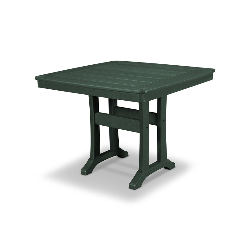 Table de salle à manger Nautical Trestle, Vert