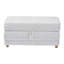 Repose-pieds convertible Amabilia Baxton Studio Sabriel