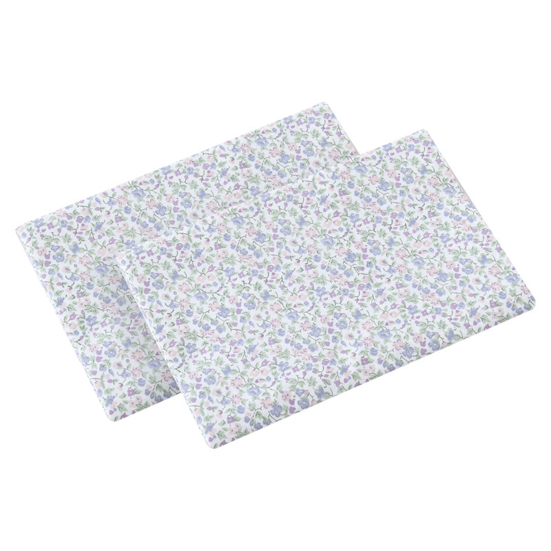 Ensemble de taies d'oreiller en coton percale Laura Ashley, Mauve émogène