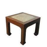 Asian Classic Marble End Table