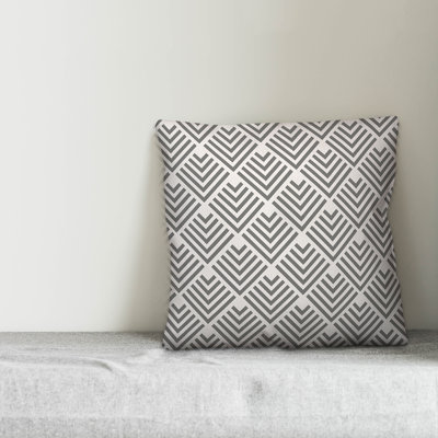 Geometric Arrow Throw Pillow