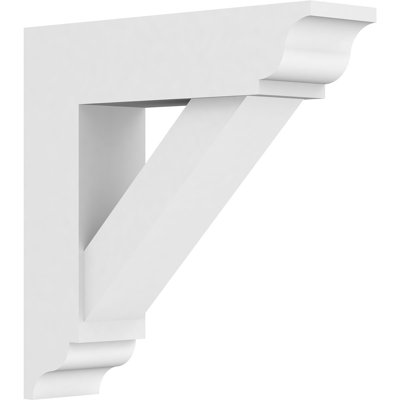 Support standard en PVC de qualité architecturale avec extrémités traditionnelles